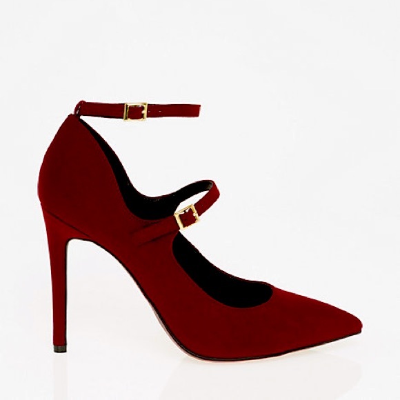 NEW Burgundy Heels - Picture 1 of 3